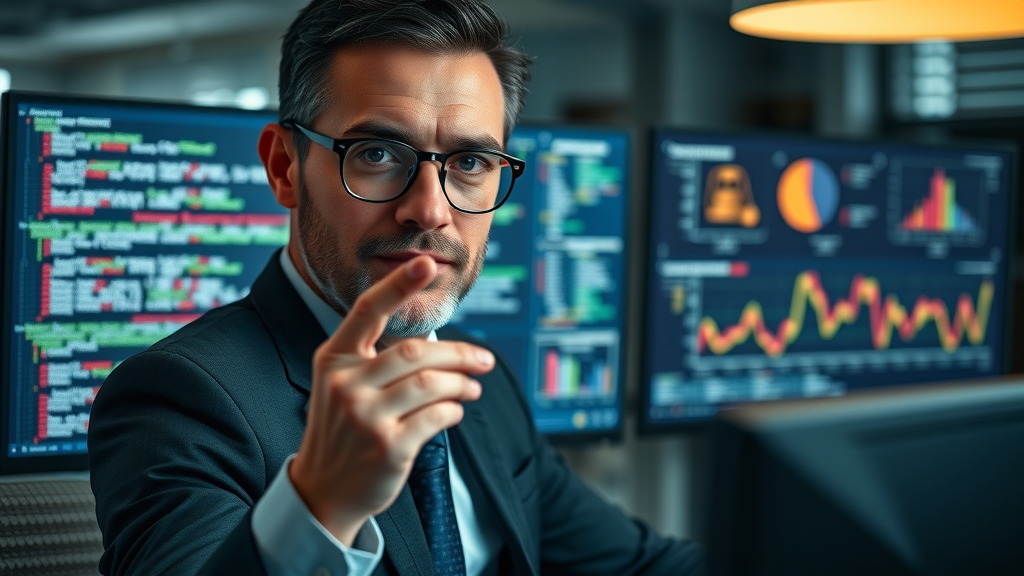 SEO specialist optimizing law firm videos on dual monitors with legal video analytics and keyword research