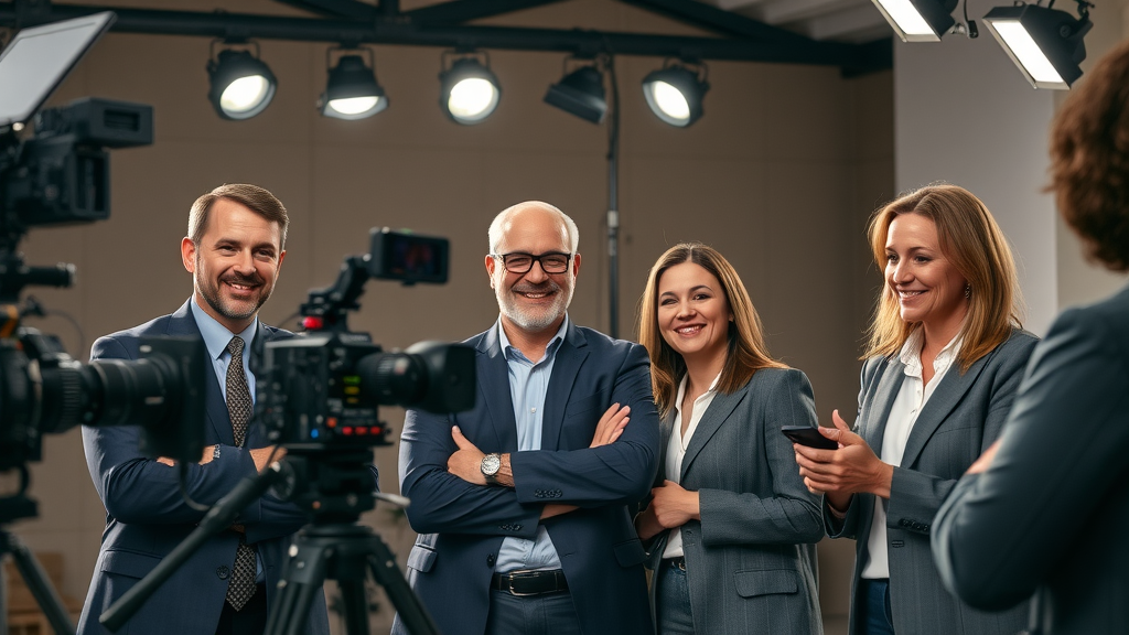 award-winning law firm team producing high-end video campaigns for injury law