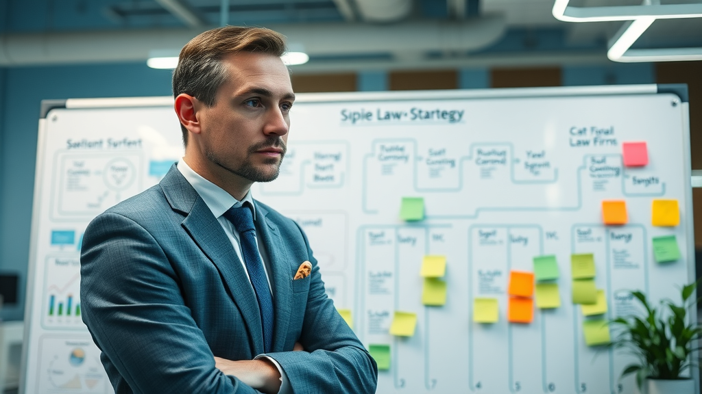 innovative marketer planning cost-effective law firm marketing strategies for ROI