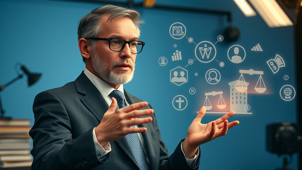 attorney using animated graphics clarify legal concept legal video content strategy