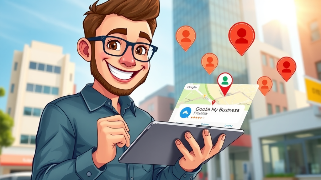 creative marketer optimizing Google My Business profile motorcycle lawyer marketing law firm reviews