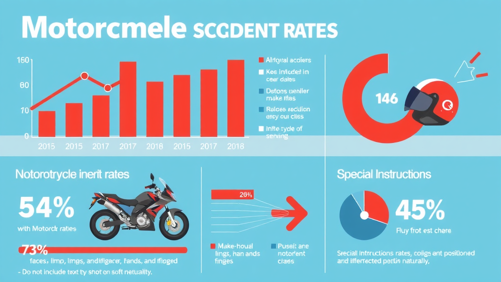 motorcycle accident prevention infographic motorcycle accident rates helmet statistics