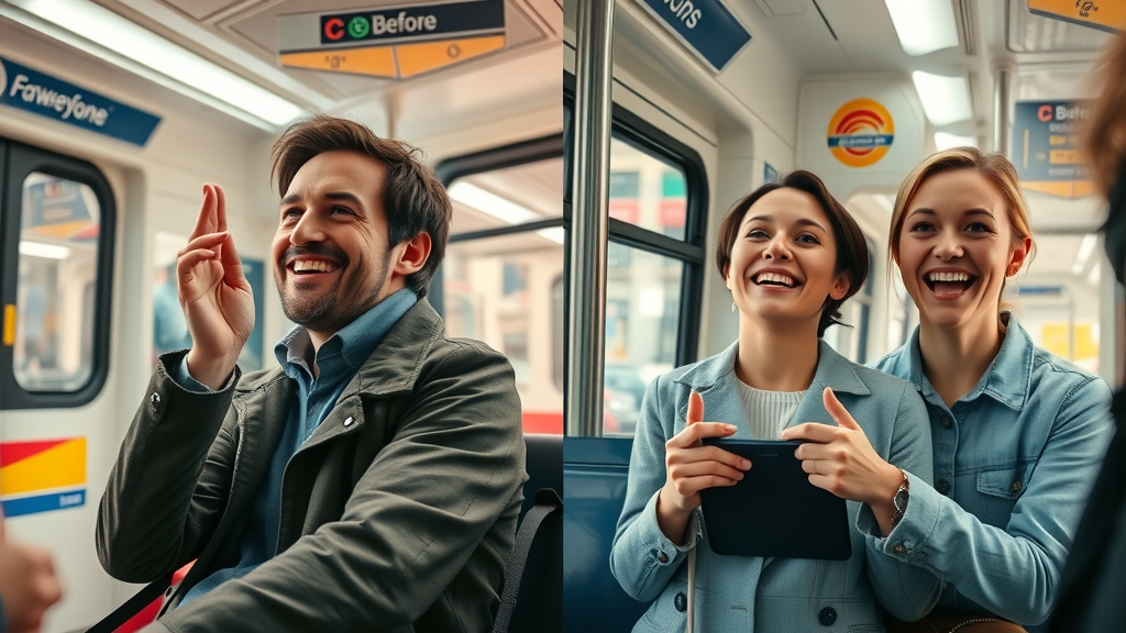before-and-after rider engagement improvements showing increased satisfaction and loyalty, rider-centric brand development