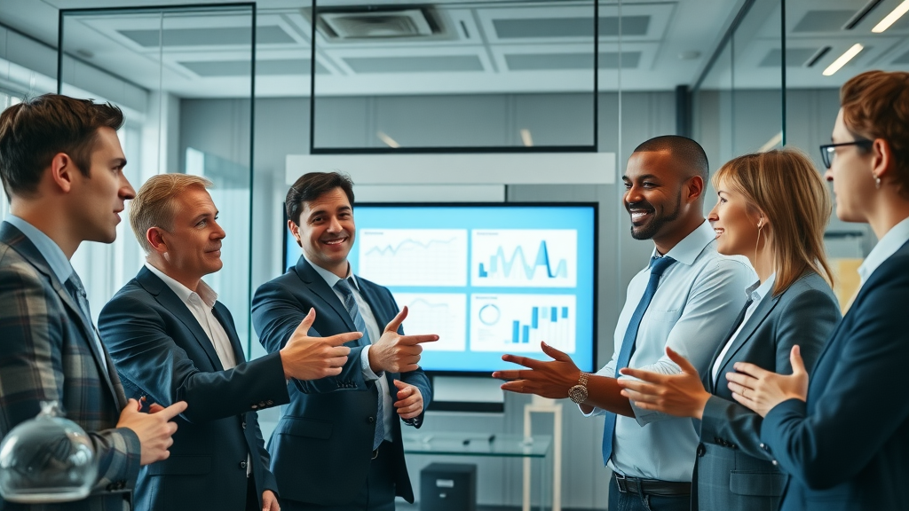 personal injury law firm marketing: Team strategizing social media video content