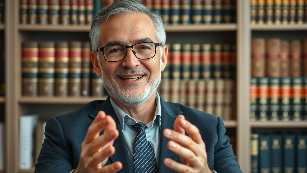 engaged attorney using video marketing for law firm brand awareness