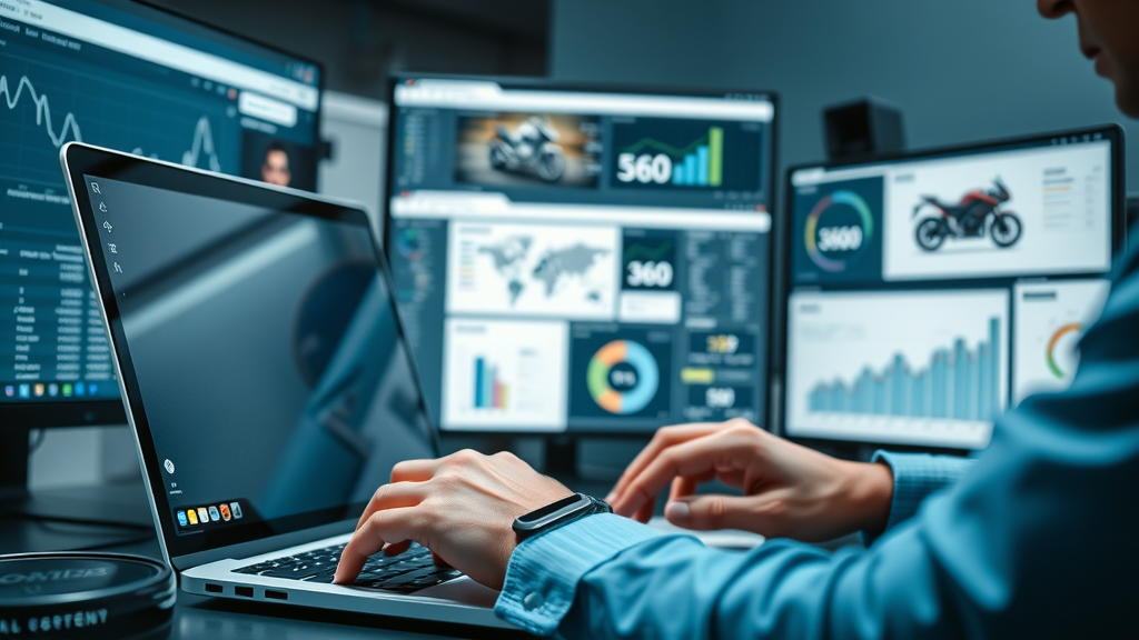 digital marketer optimizing a law firm
