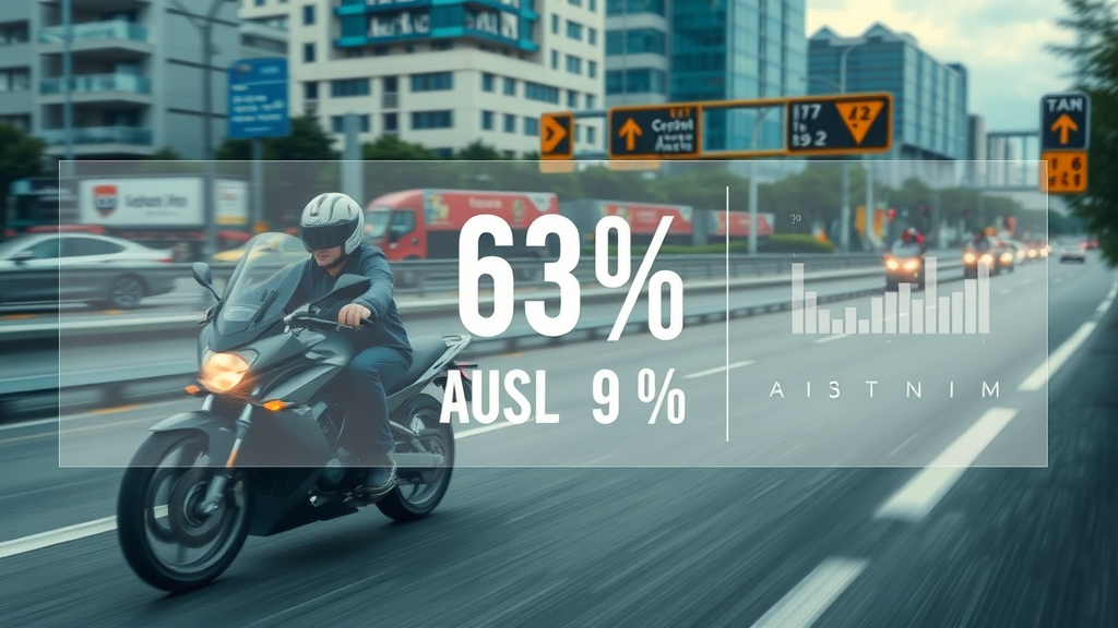 Infographic showing motorcycle accident statistics and the importance of client acquisition strategies in motorcycle accident law