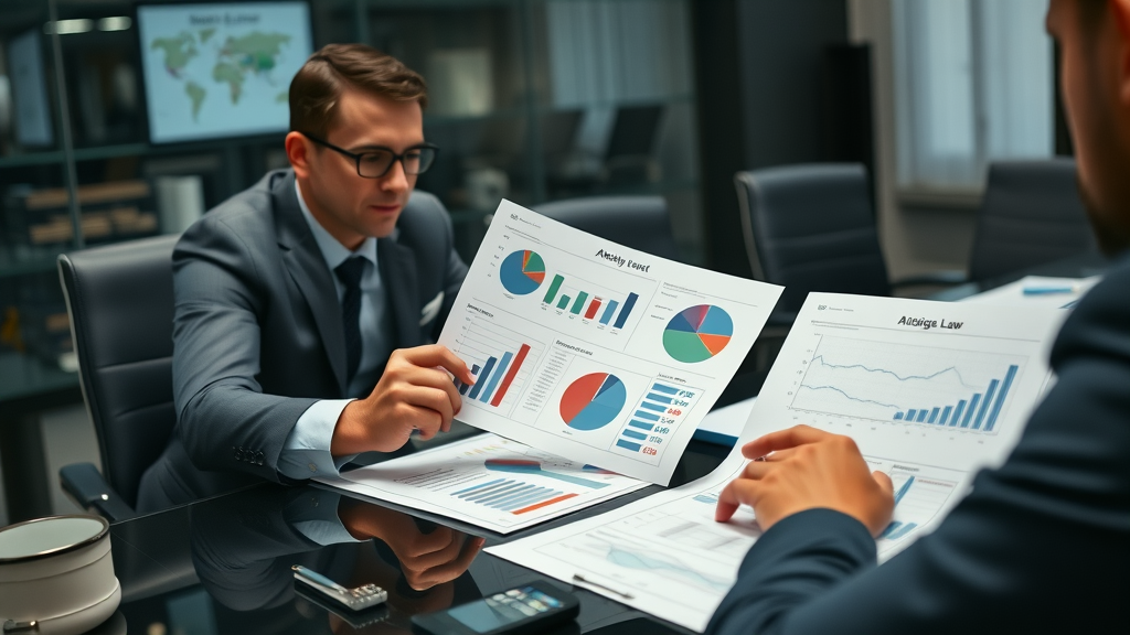 Law firm ppc budgeting finance expert analyzing ppc ad spend and ROI