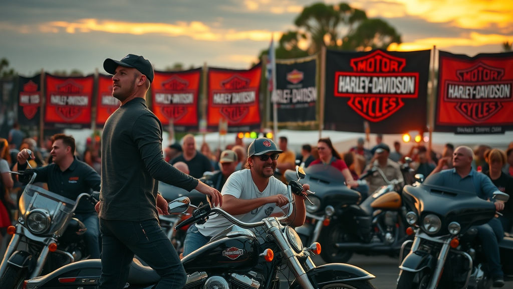 harley davidson experiential marketing social media motorcycle owner