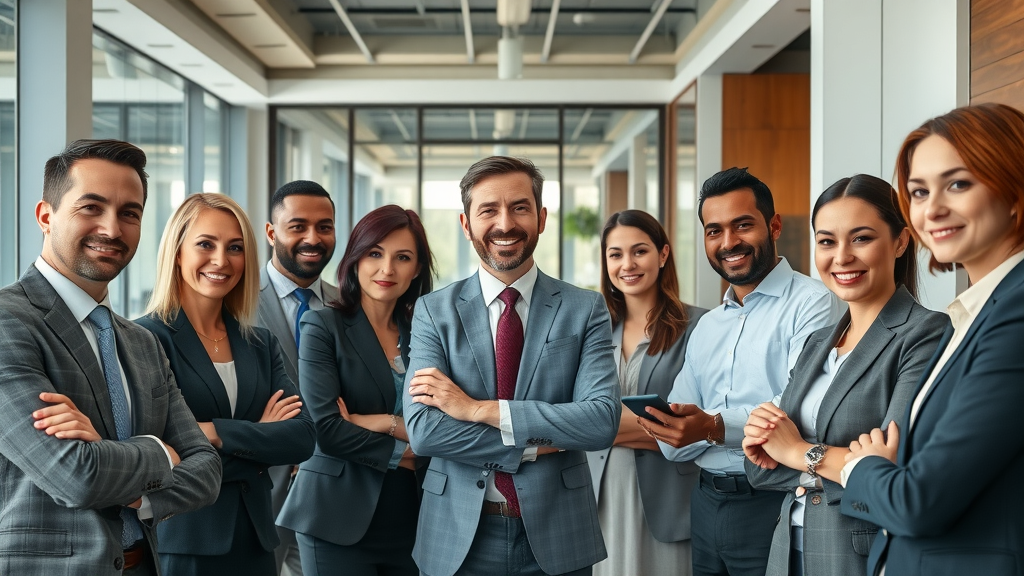 Distinct law firm teams discussing online lead generation for specialized legal practice areas such as personal injury and family law