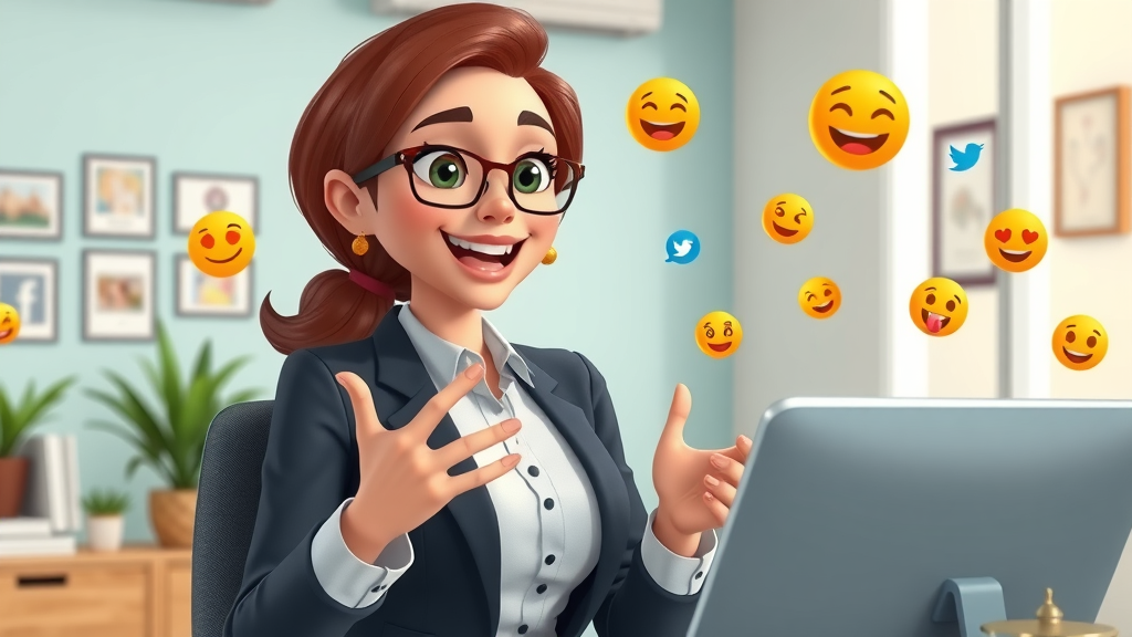 female lawyer social media video legal engagement workspace law-themed