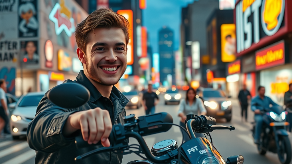 motorcycle brand influencer driving social media engagement for motorcycle branding