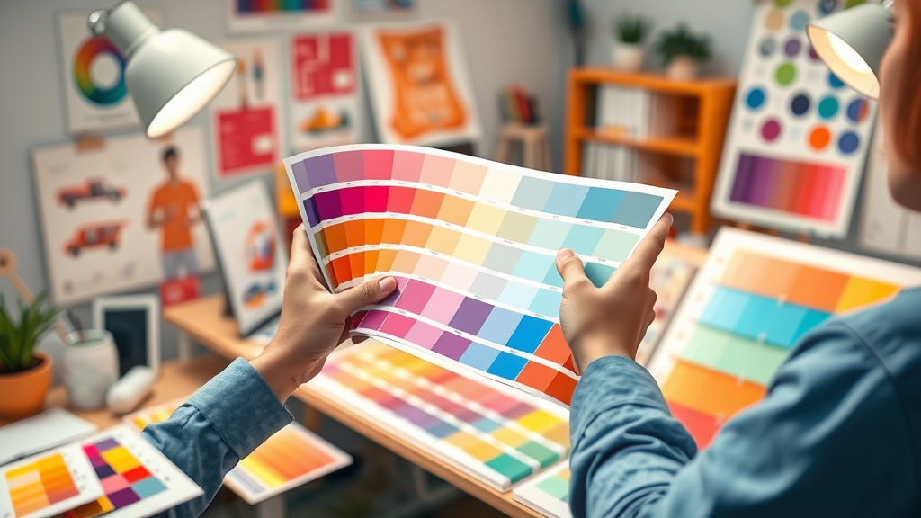 color scheme for transportation brand, choosing colors for transport logo design
