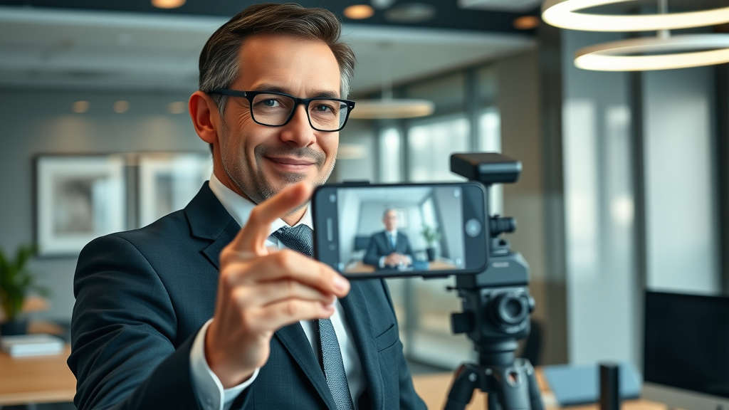 Lawyer using social media for community engagement for law firms